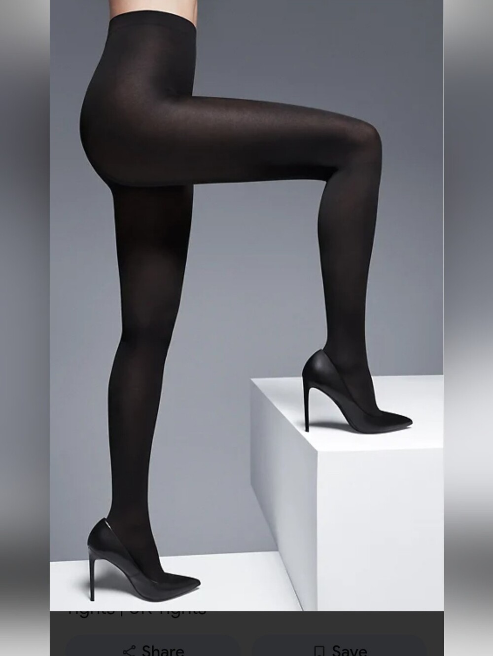 WOLFORD VELVET DE LUXE 50 TIGHTS 50 DEN-OPAQUE-EXCEEDINGLI SOFT IN BLACK /SZ:M